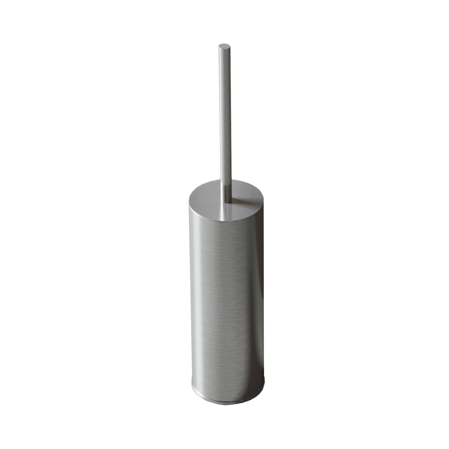 Aqualine - Wandgemonteerde toiletborstel SAMBA melkachtig glas/glanzend
