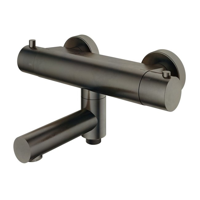 Hotbath Cobber B020 thermostatische badkraan draaibare omstel uitloop