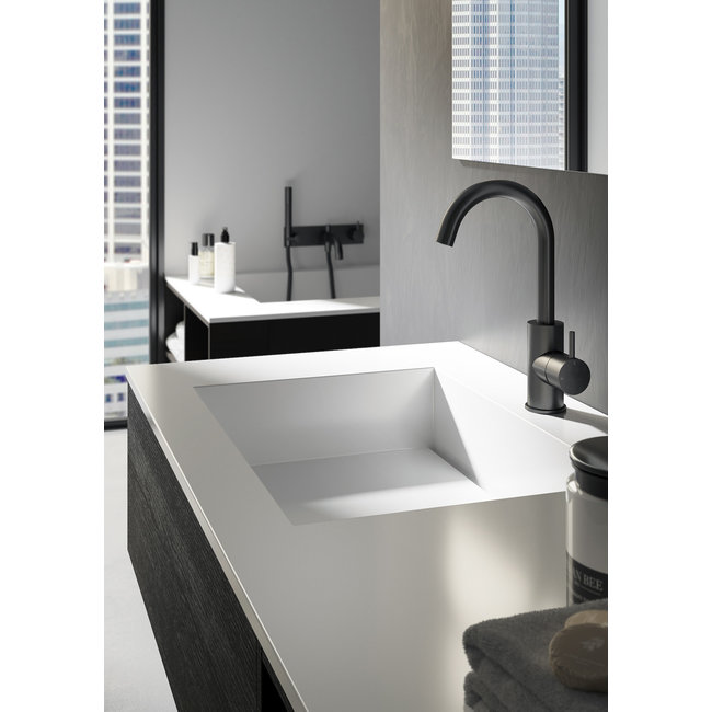 Hotbath Cobber CB004 wastafelkraan met draaibare uitloop 4 kleuren