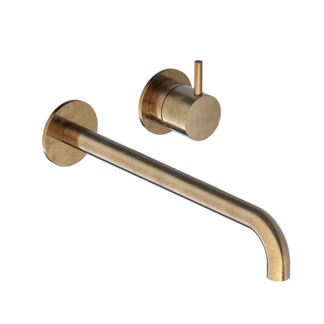 Hotbath Cobber CB105 inbouw wastafelkraan in 2 Living colours