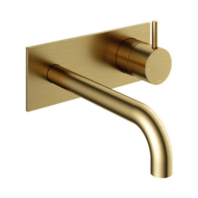 Hotbath Cobber CB006 inbouw wastafelkraan in 2 PVD kleuren