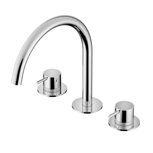 Hotbath Cobber CB033 3-gats wastafelkraan in 4 kleuren