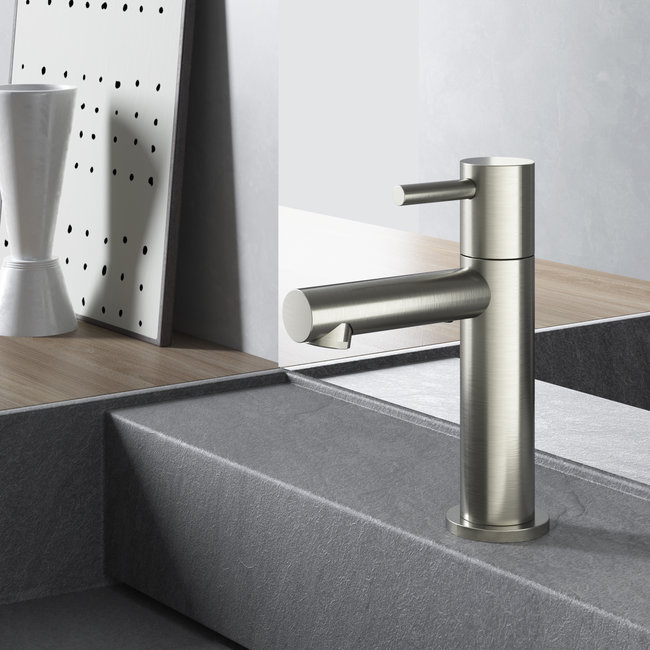 Hotbath Cobber E001 fonteinkraan 14,8 cm in 2 PVD kleuren