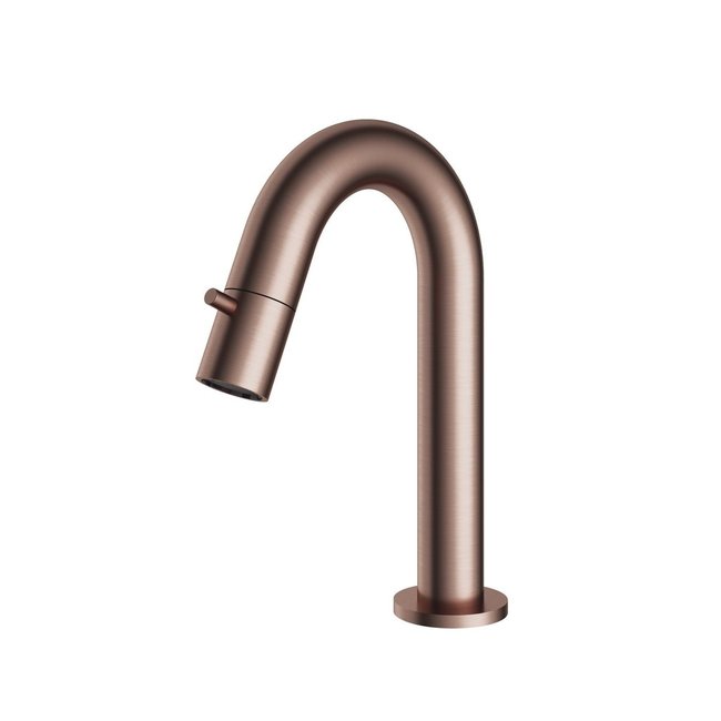 Hotbath Cobber U001 fonteinkraan 19,3 cm in 2 PVD kleuren