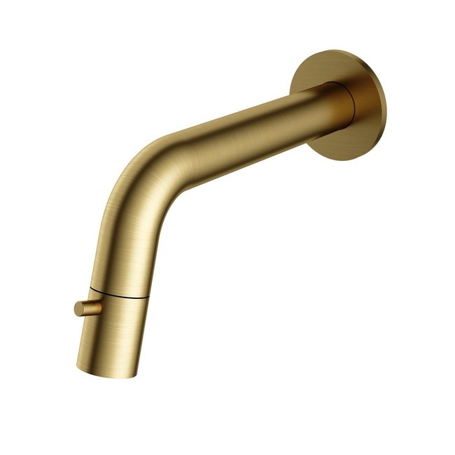 Hotbath Cobber wand fonteinkraan UW001 in 2 PVD kleuren
