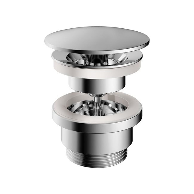Hotbath Pal P708  Always open plug met schroef in 4 kleuren