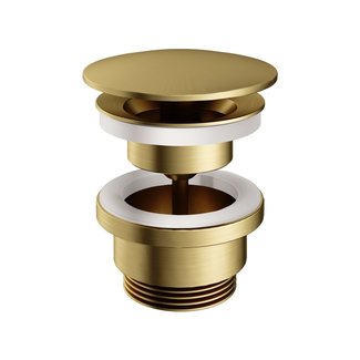Hotbath Hotbath Pal P708 Always open plug PVD finish