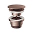 Hotbath Pal P708  Always open plug met schroef in 6 PVD kleuren