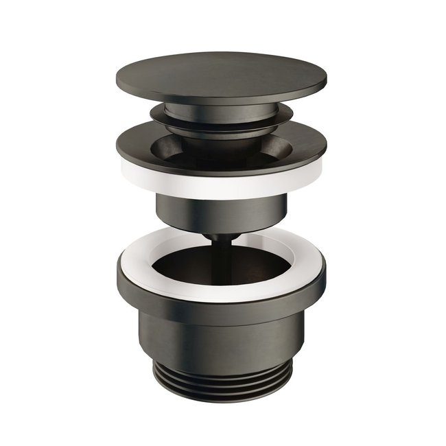 Hotbath Pal P710  ronde clickplug met schroef in 4 verschillende kleuren