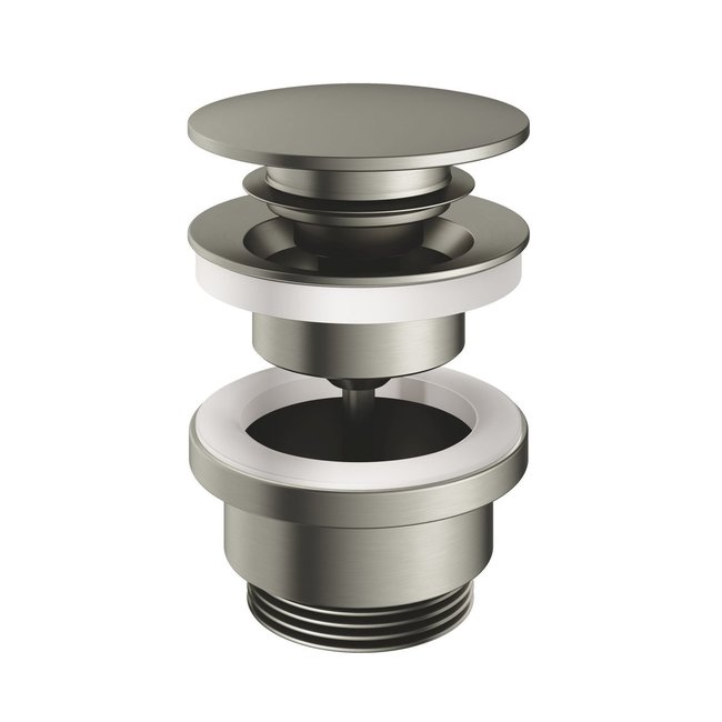 Hotbath Pal P710  ronde clickplug met schroef in 4 verschillende kleuren