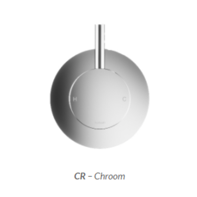 Hotbath Cobber IBS21 thermostatische douche inbouwset met 2-weg omstel in div. varianten
