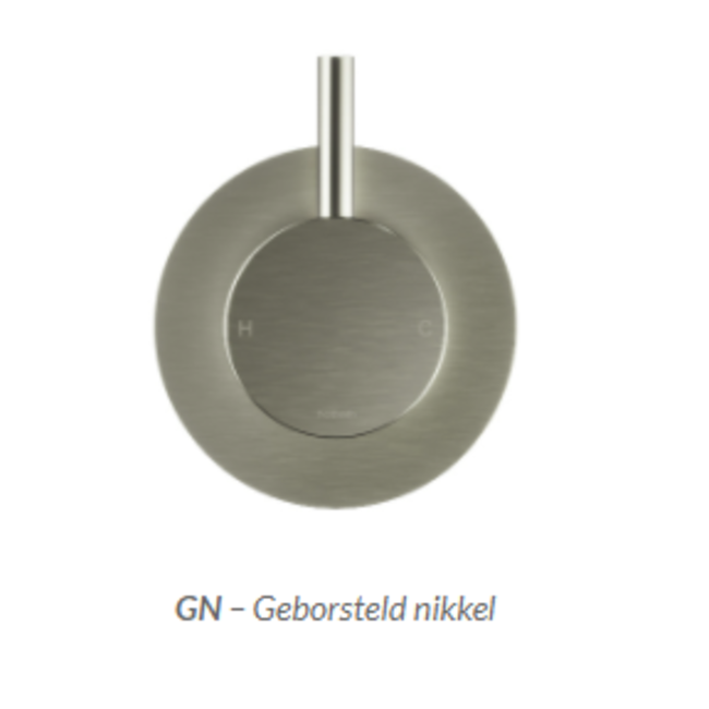 Hotbath Cobber IBS24 thermostatische douche inbouwset met pushbuttons in div. varianten