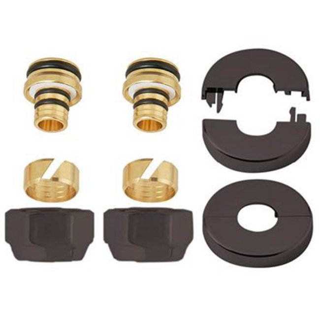 DRL aansluitset voor designkranen Tondera, Kubus, Ovus