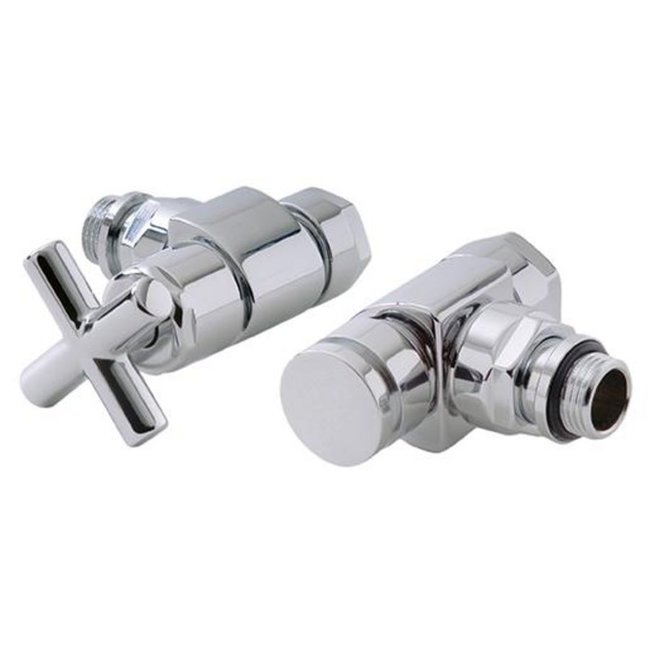 DRL Minimal designkraan ½" recht of haaks chroom