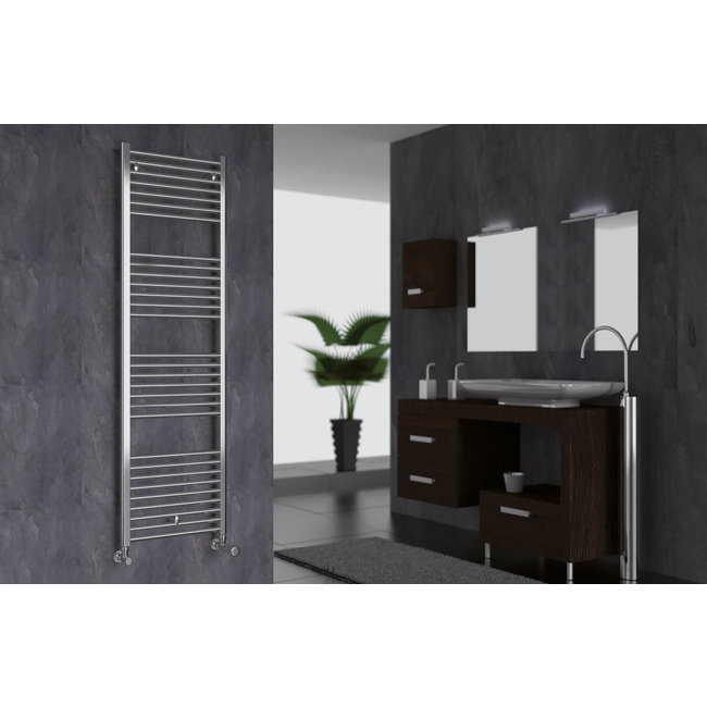 DRL badkamerradiator Lisa in de kleur chroom