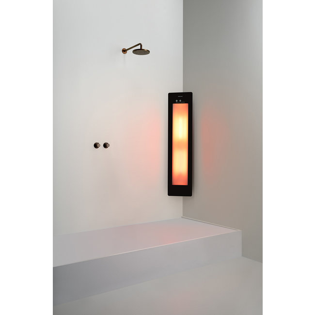 Sunshower One opbouw voor hoekplaatsing met infrarood licht