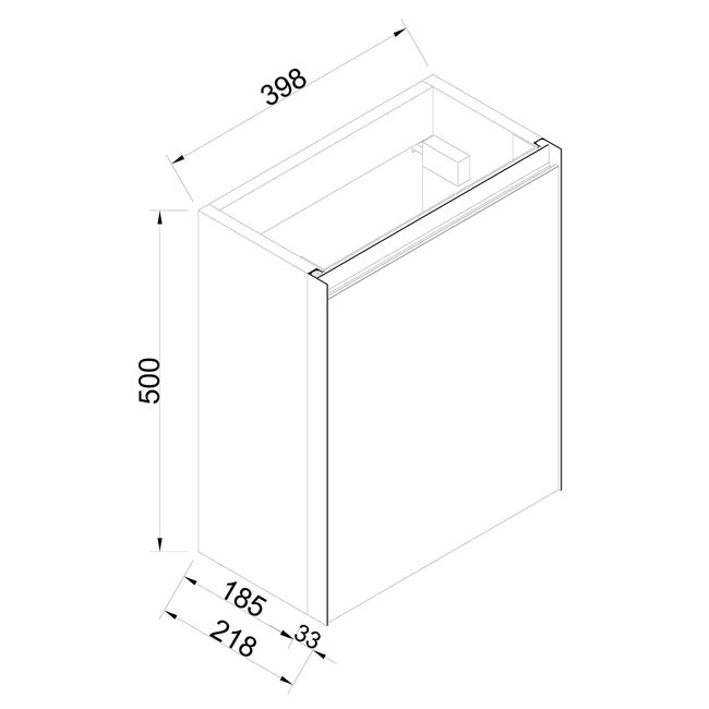 Wiesbaden Lotus fonteinonderkast hangend