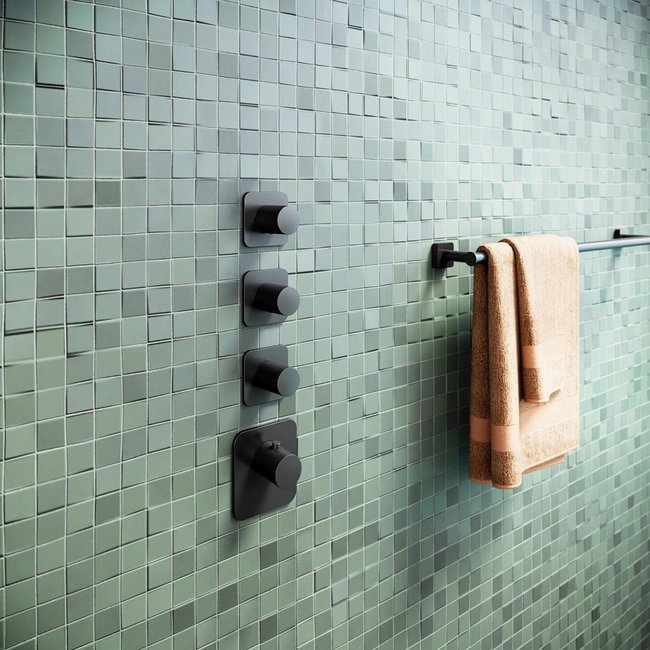 Hotbath Gal GLF013 High Flow thermostaat met 3 stopkranen