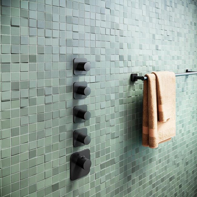 Hotbath Gal GLF014 High Flow thermostaat met 4 stopkranen