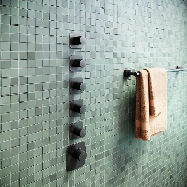 Hotbath Gal GLF015 High Flow thermostaat met 5 stopkranen