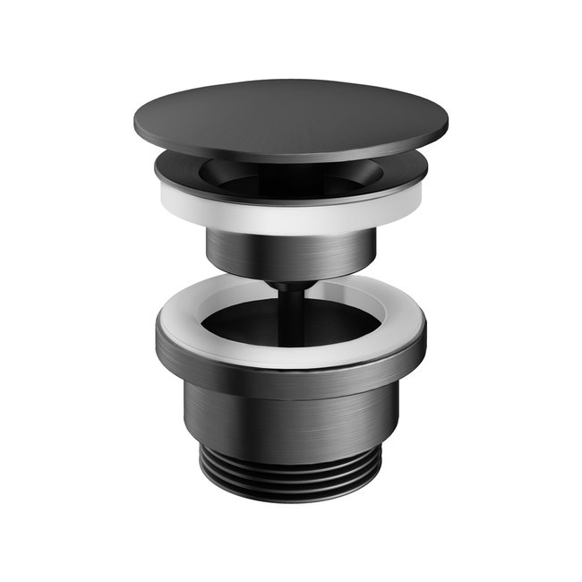 Hotbath Pal P708  Always open plug met schroef in 6 PVD kleuren