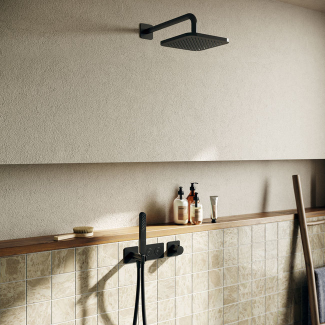 Hotbath Gal IBS41 thermostatische doucheset met 2 pushbuttons