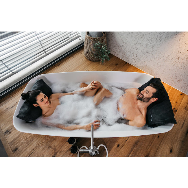 Badesofa badkussen antraciet 4 maten