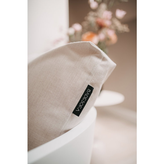 Badesofa badkussen parelmoer 4 maten