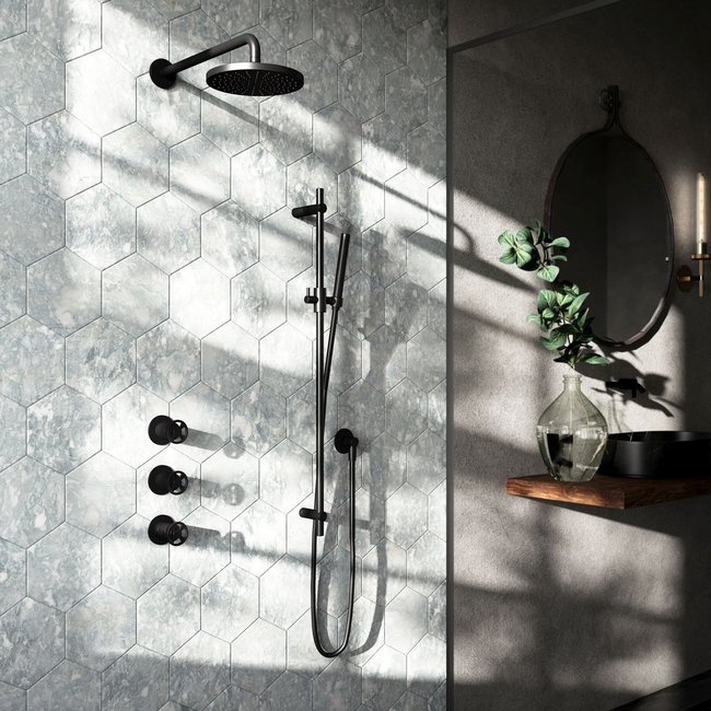 Hotbath Cobber @work IBSW70 thermostatische doucheset in div. varianten