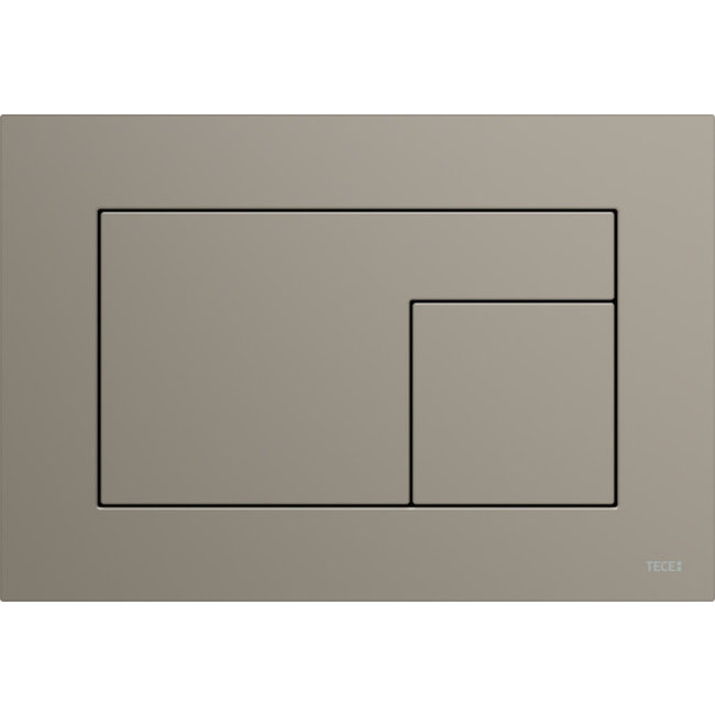 TECEvelvet wc-bedieningsplaat voor duospoeltechniek in diverse kleuren