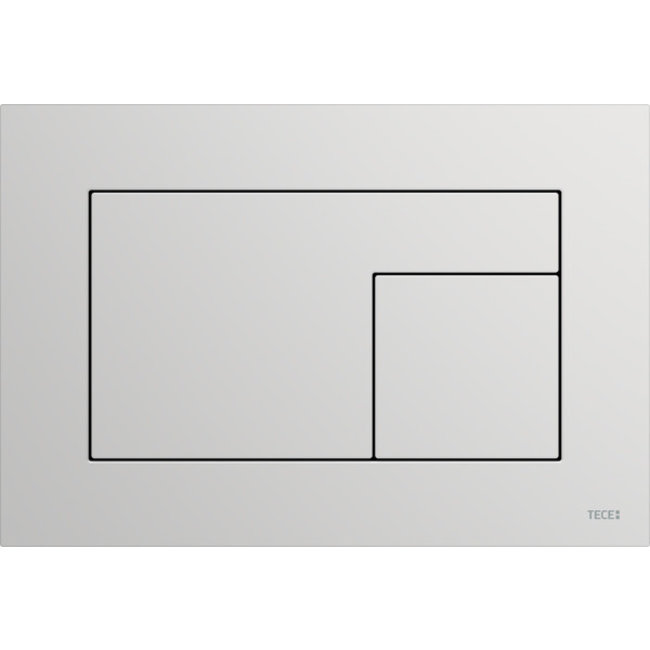 TECEvelvet wc-bedieningsplaat voor duospoeltechniek in diverse kleuren