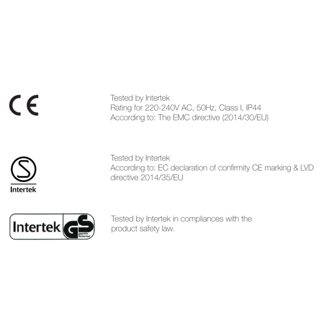 Smedbo Dry FK718 elektrische badkamerradiator Circle gepolijst RVS