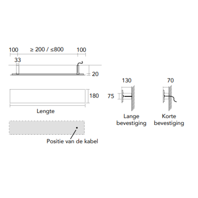 Instamat elektrische designradiator Voletti