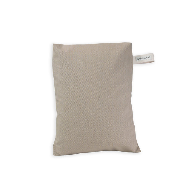 Badesofa bad zitkussen 38 x 50 x 10 cm beige