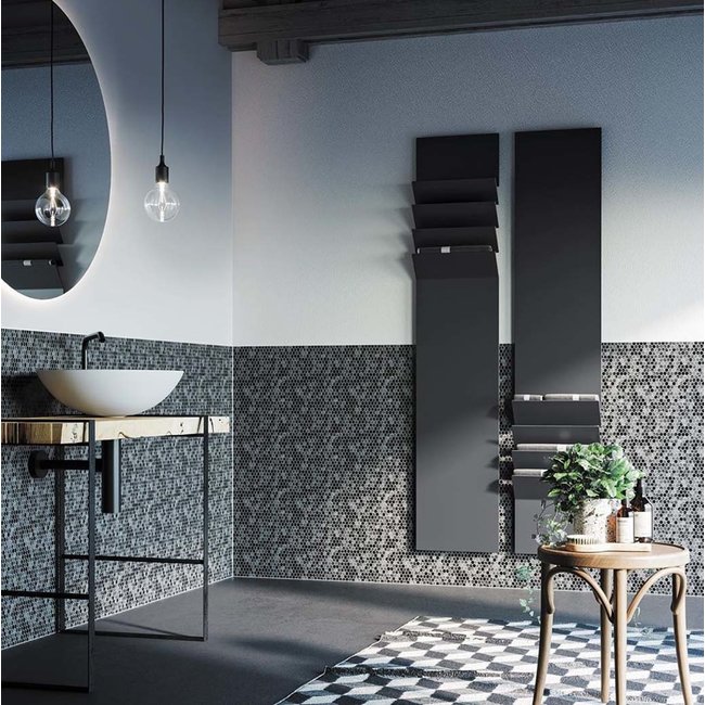 Instamat elektrische designradiator Flaps diverse afmetingen