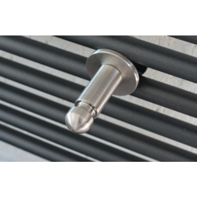 Instamat elektrische handdoekradiator Inox RVS