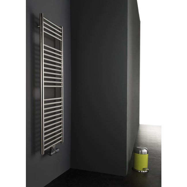 Instamat elektrische handdoekradiator Inox RVS