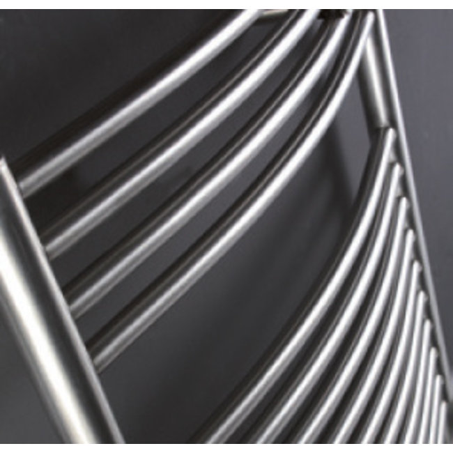 Instamat elektrische handdoekradiator Inox RVS