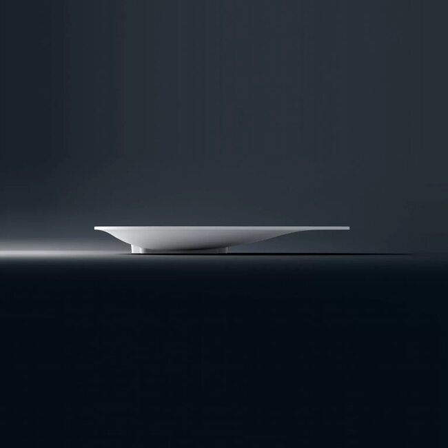 Clou First opzetwastafel mat wit aluite