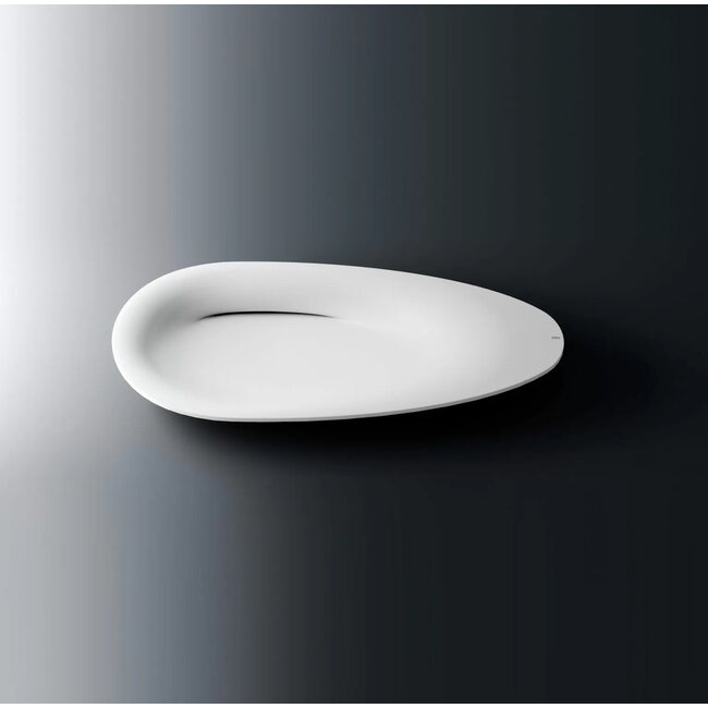 Clou First opzetwastafel mat wit aluite