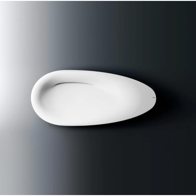 Clou First opzetwastafel mat wit aluite