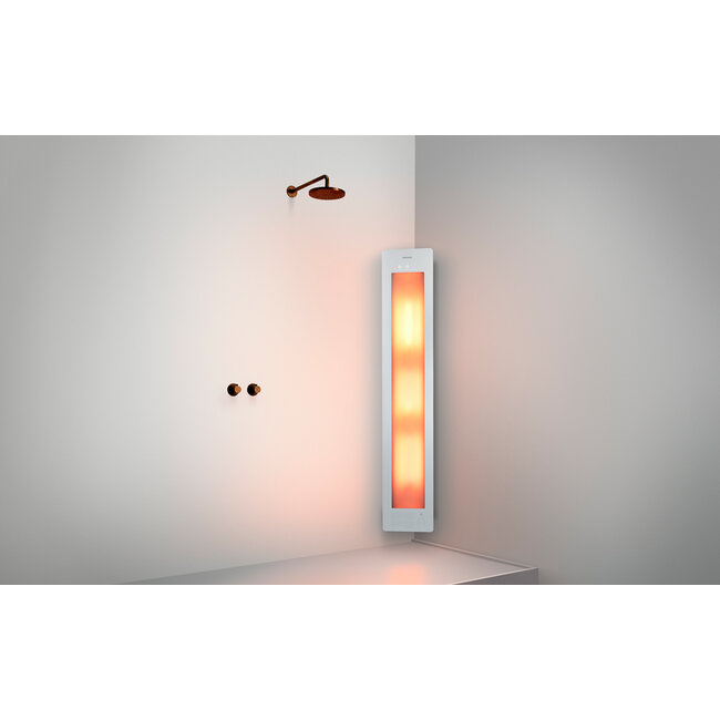 Sunshower One opbouw voor hoekplaatsing met infrarood licht