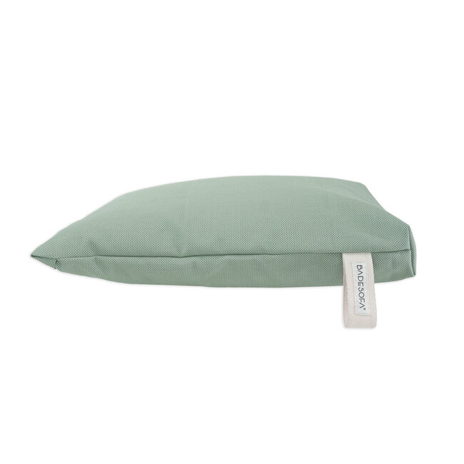 Badesofa bad zitkussen 38 x 50 x 10 cm groen