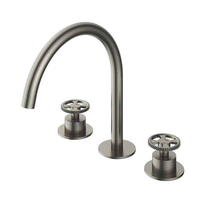 Hotbath Cobber @work CW033 3-gats wastafelkraan in 4 kleuren