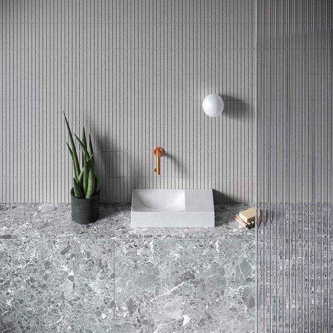 Clou Vale fontein 38 cm rechts aluite