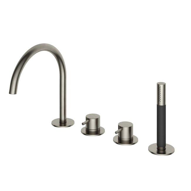 Hotbath Cobber CB073 badrandcombinatie met 2-weg omstel in 4 kleuren