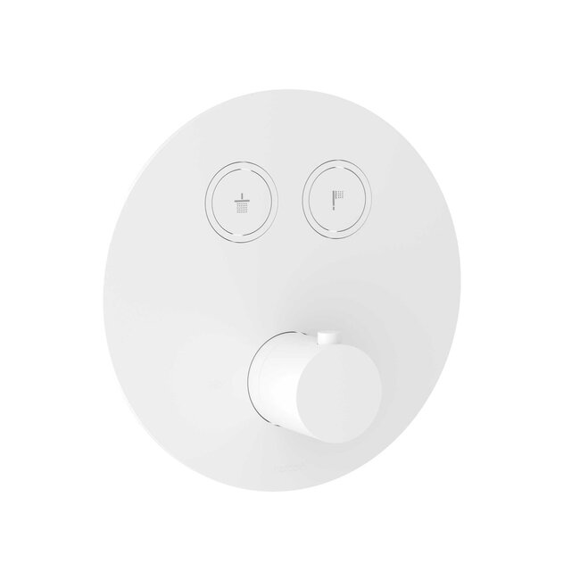 Hotbath Cobber PB009 douchethermostaat met 2 drukknoppen in 4 trendkleuren