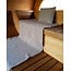 Saunasofa sauna sauna kussen met handdoek