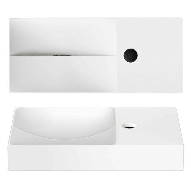 Clou Vale fontein 45 cm rechts keramiek