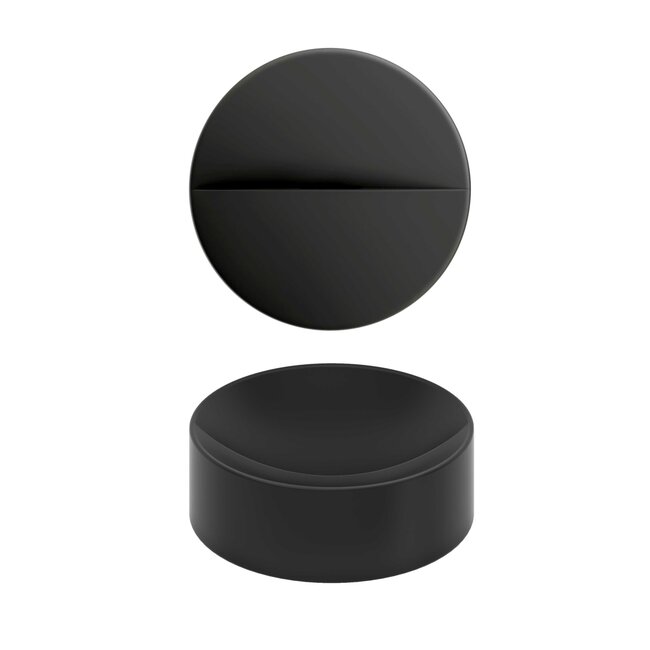 Clou Vale opzetwastafel keramiek 22 cm met geïntegreerde afvoer